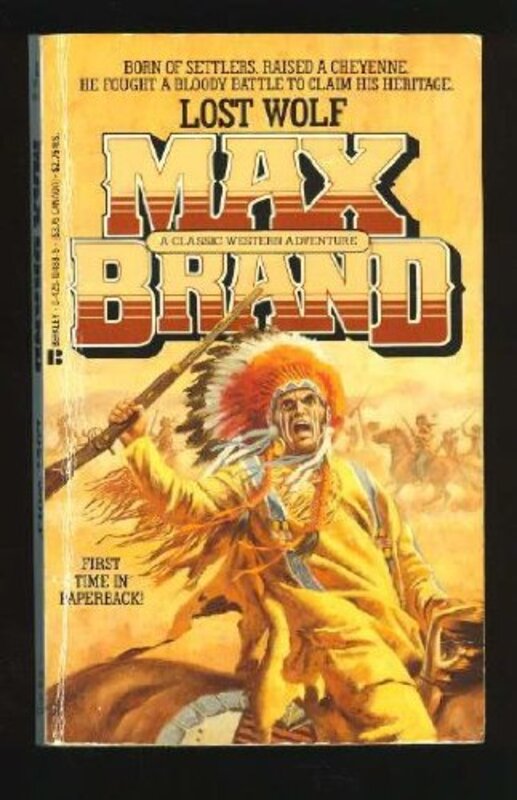 Book cover for "Lost Wolf" by Max Brand