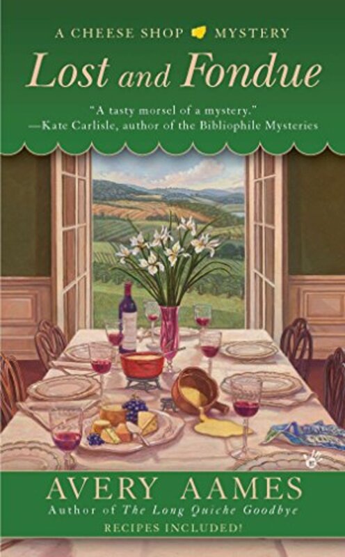 Book cover for "Lost and Fondue" by Daryl Wood Gerber
