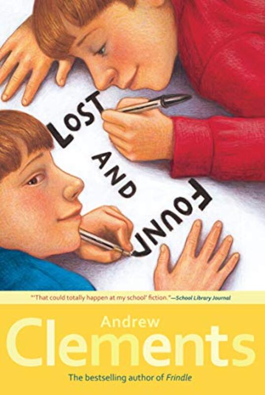 Book cover for "Lost and Found" by Andrew Clements