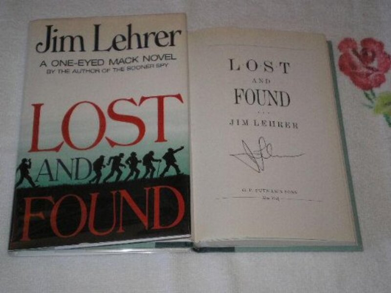 Book cover for "Lost and Found" by Jim Lehrer