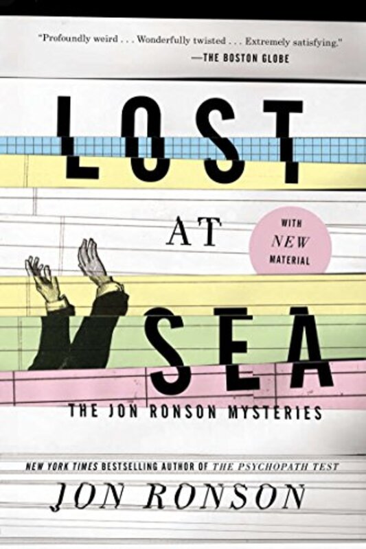 Book cover for "Lost at Sea" by Jon Ronson