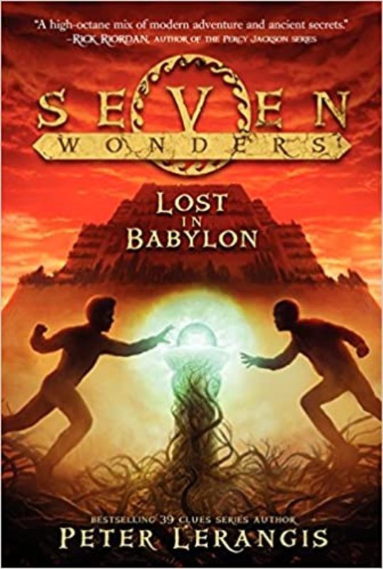 Book cover for "Lost in Babylon" by Peter Lerangis