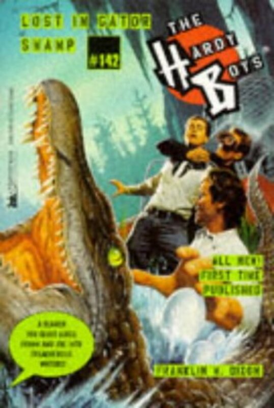 Book cover for "Lost in Gator Swamp" by Franklin W Dixon