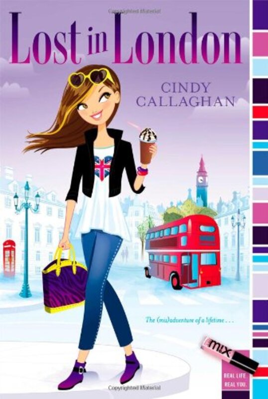 Book cover for "Lost in London" by Cindy Callaghan