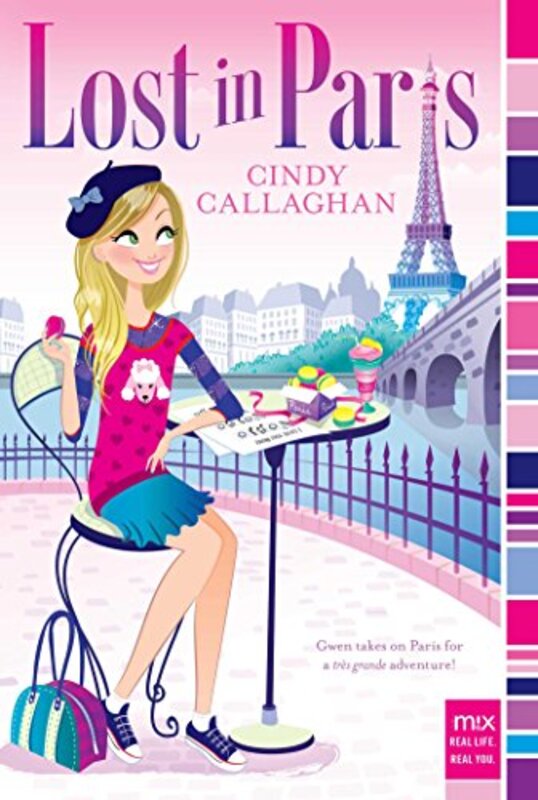 Book cover for "Lost in Paris" by Cindy Callaghan