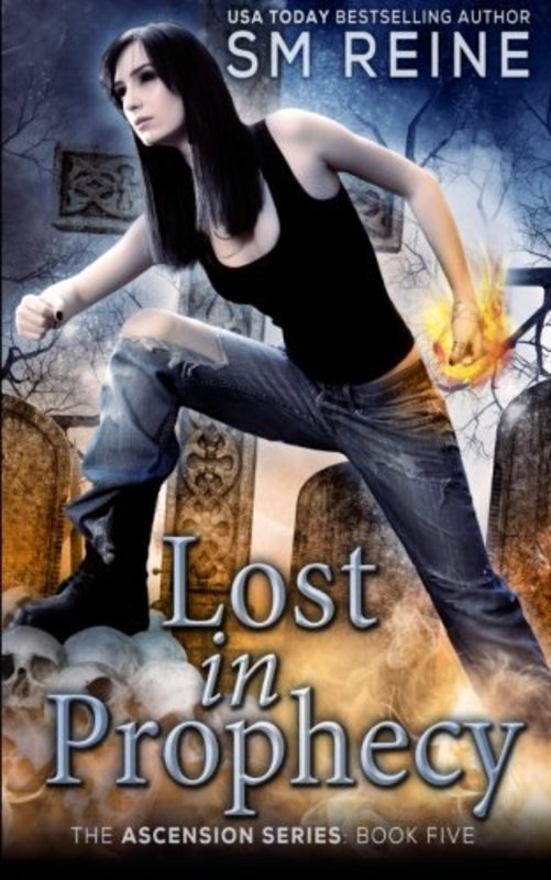 Book cover for "Lost in Prophecy" by SM Reine