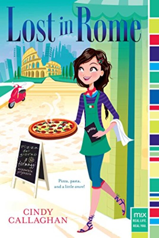 Book cover for "Lost in Rome" by Cindy Callaghan
