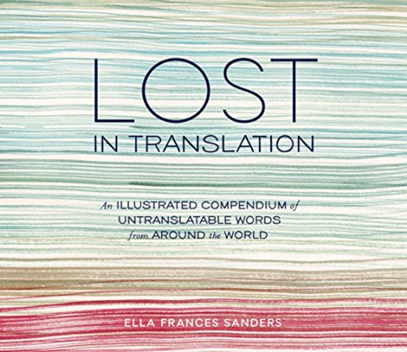 Book cover for "Lost in Translation" by Ella Frances Sanders