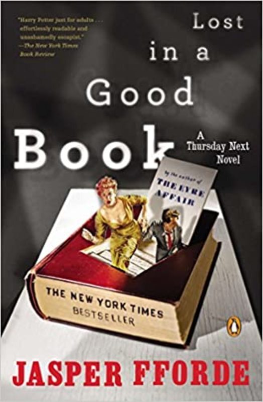 Book cover for "Lost in a Good Book" by Jasper Fforde