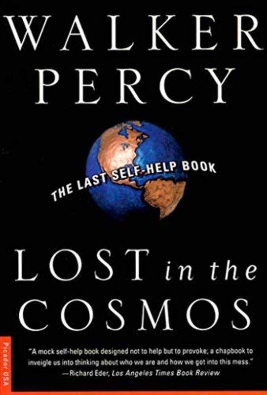 Book cover for "Lost in the Cosmos" by Walker Percy