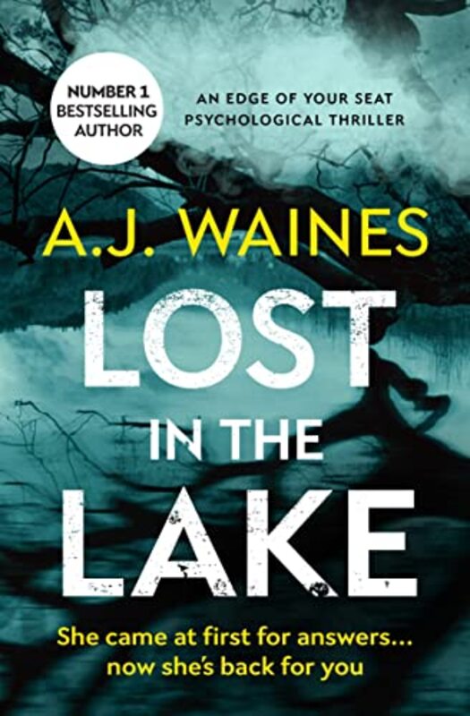 Book cover for "Lost in the Lake" by AJ Waines