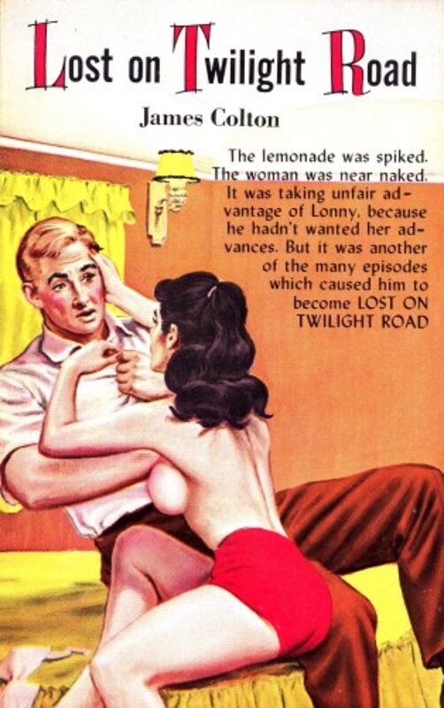 Book cover for "Lost on Twilight Road" by Joseph Hansen