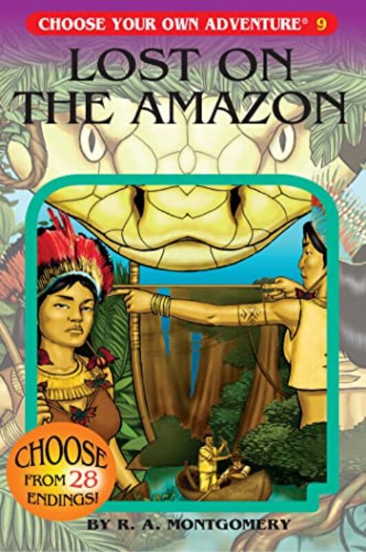 Book cover for "Lost on the Amazon" by Various