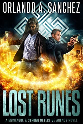 Book cover for "Lost Runes" by Orlando A Sanchez