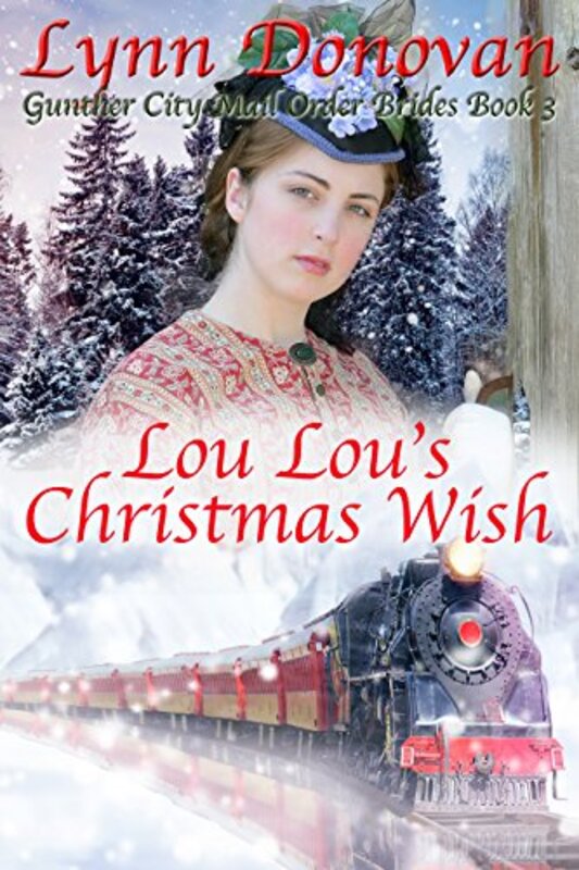 Book cover for "Lou Lou's Christmas Wish" by Lynn Donovan