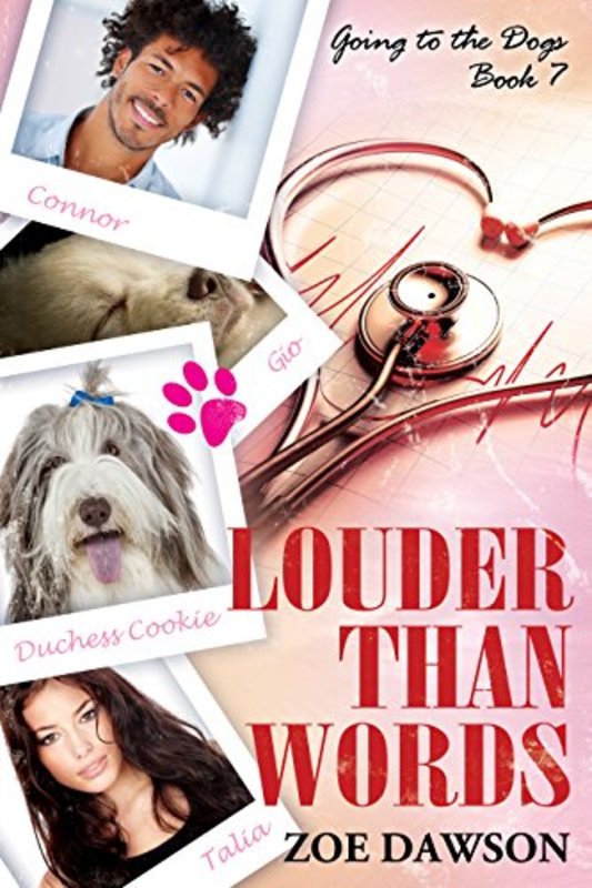 Book cover for "Louder Than Words" by Zoe Dawson