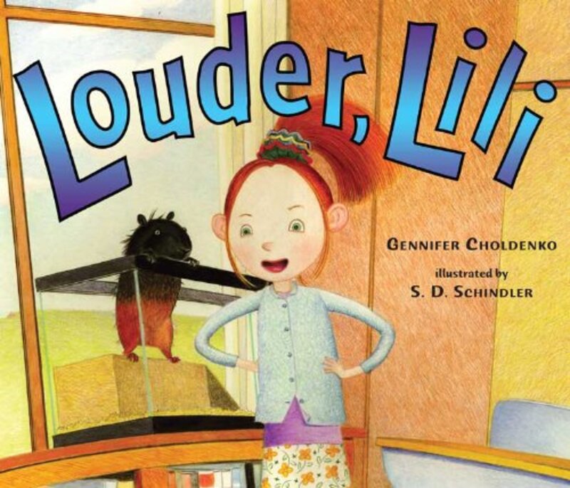 Book cover for "Louder, Lili" by Gennifer Choldenko