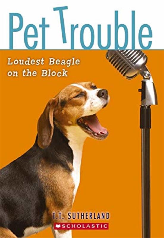 Book cover for "Loudest Beagle on the Block" by Tui T Sutherland