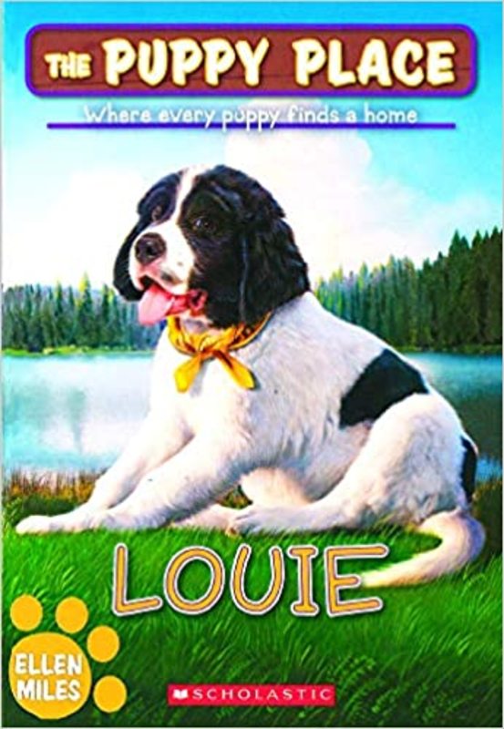 Book cover for "Louie" by Ellen Miles