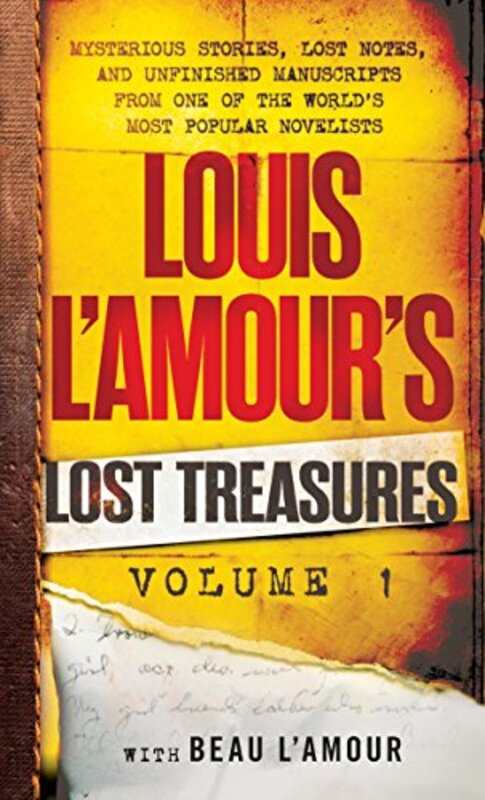 Book cover for "Louis L'Amour's Lost Treasures" by Louis LAmour