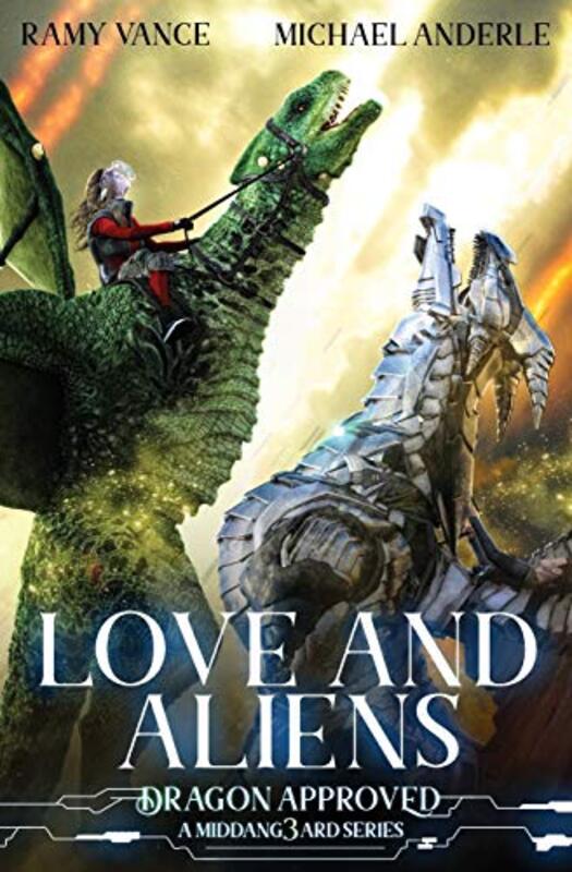 Book cover for "Love And Aliens" by RE Vance