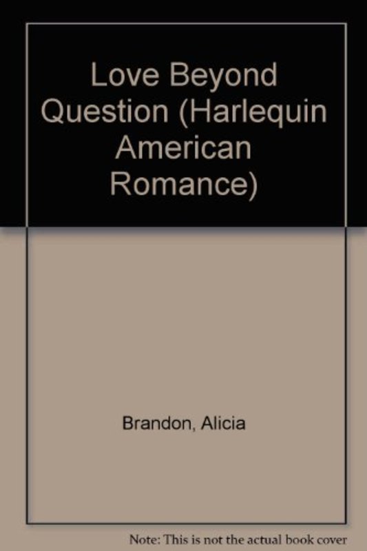 Book cover for "Love Beyond Question" by Stella Cameron