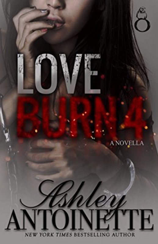 Book cover for "Love Burn 4" by Ashley Antoinette