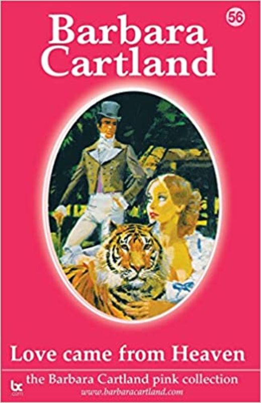 Book cover for "Love Came from Heaven" by Barbara Cartland