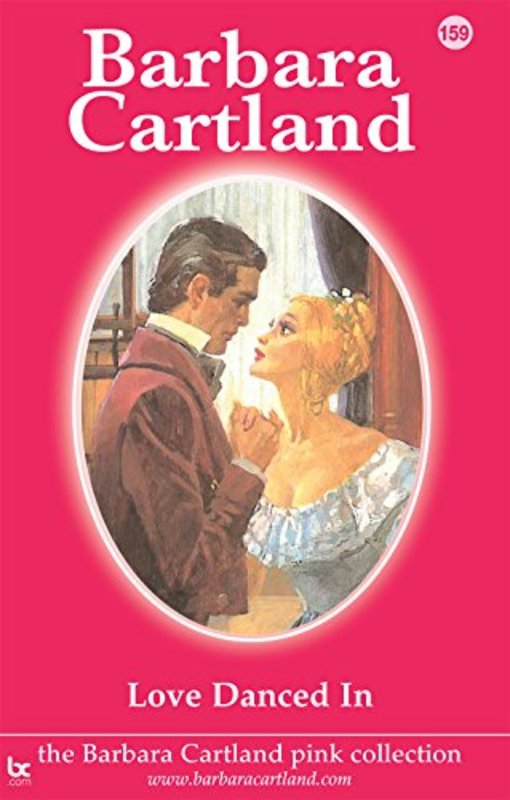 Book cover for "Love Danced In" by Barbara Cartland