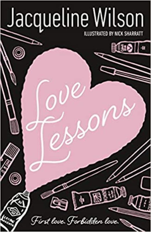 Book cover for "Love Lessons" by Jacqueline Wilson