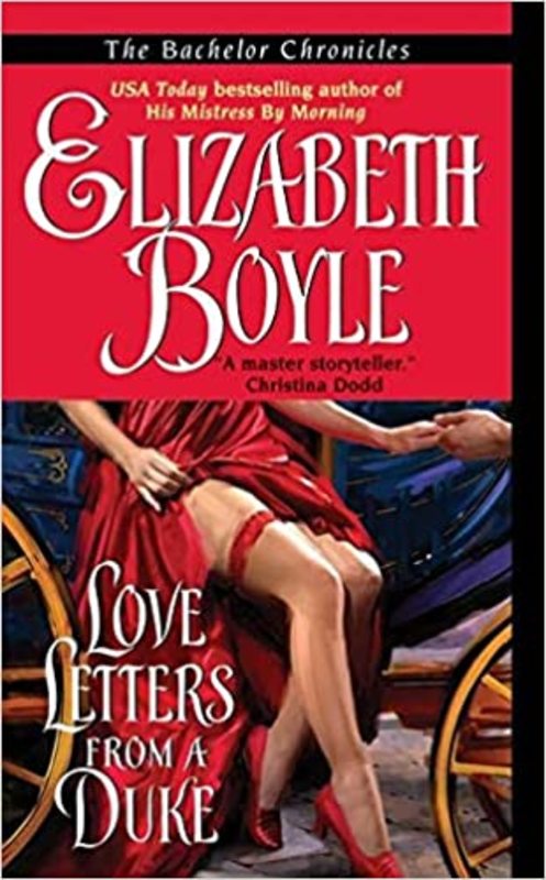 Book cover for "Love Letters From a Duke" by Elizabeth Boyle
