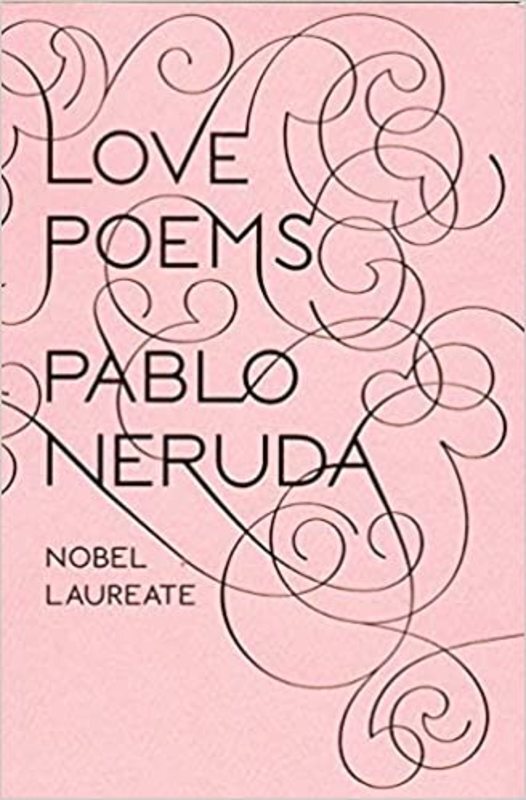 Book cover for "Love Poems" by Pablo Neruda