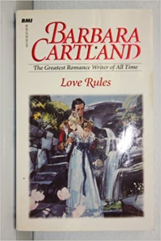 Book cover for "Love Rules" by Barbara Cartland