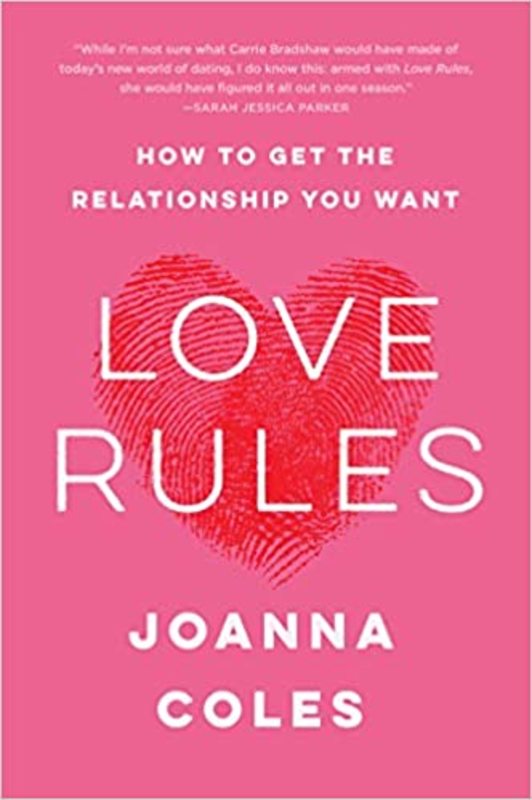 Book cover for "Love Rules" by Joanna Coles