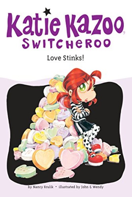 Book cover for "Love Stinks!" by Nancy Krulik