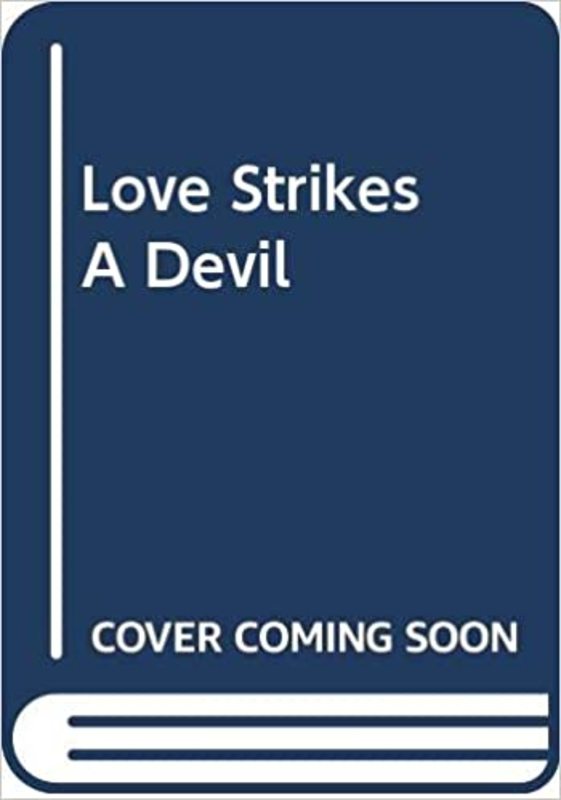 Book cover for "Love Strikes A Devil" by Barbara Cartland
