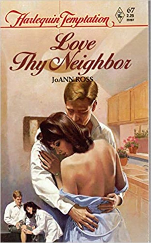 Book cover for "Love Thy Neighbor" by JoAnn Ross