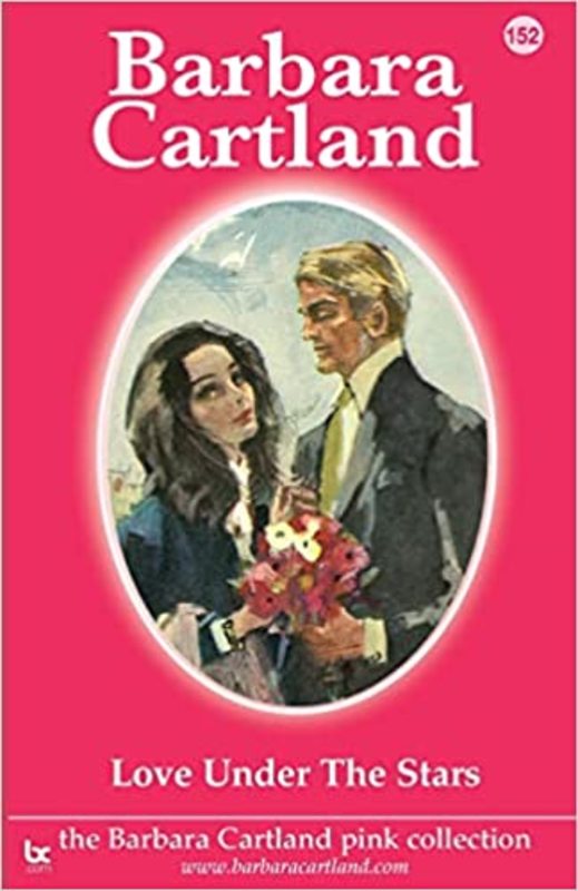 Book cover for "Love Under the Stars" by Barbara Cartland