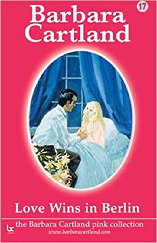Book cover for "Love Wins in Berlin" by Barbara Cartland