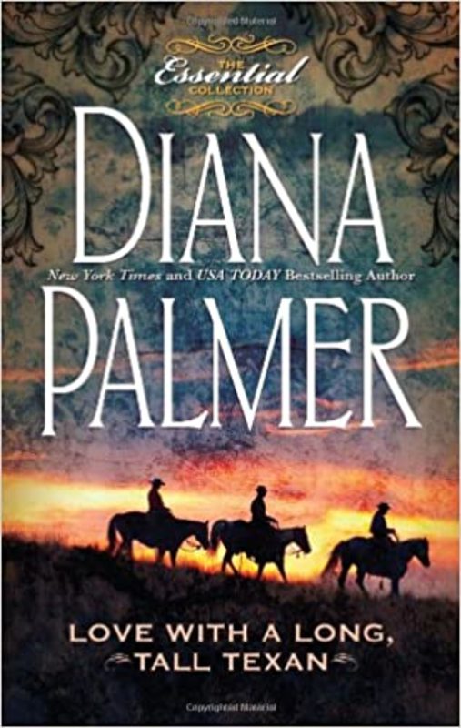 Book cover for "Love With A Long, Tall Texan" by Diana Palmer