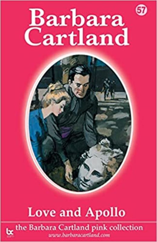 Book cover for "Love and Apollo" by Barbara Cartland