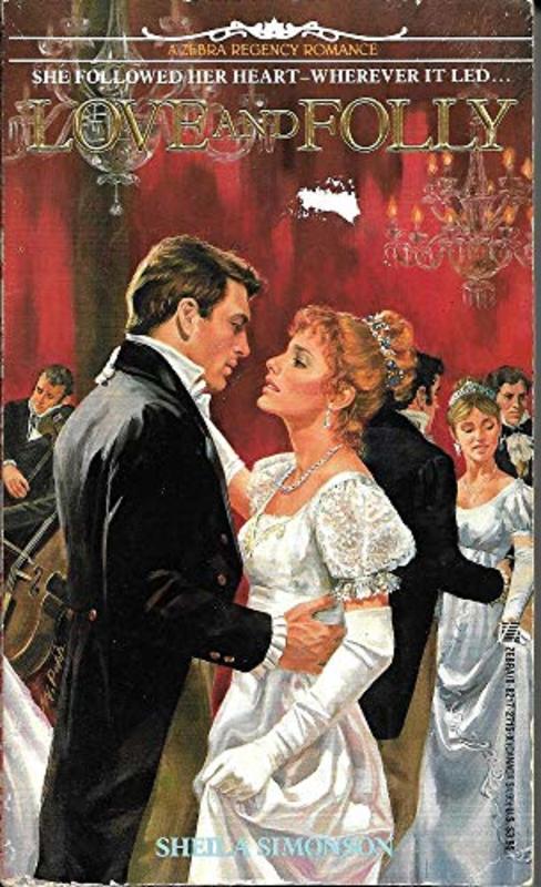 Book cover for "Love and Folly" by Sheila Simonson