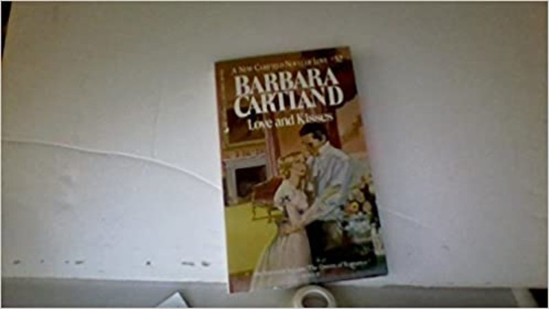 Book cover for "Love and Kisses" by Barbara Cartland
