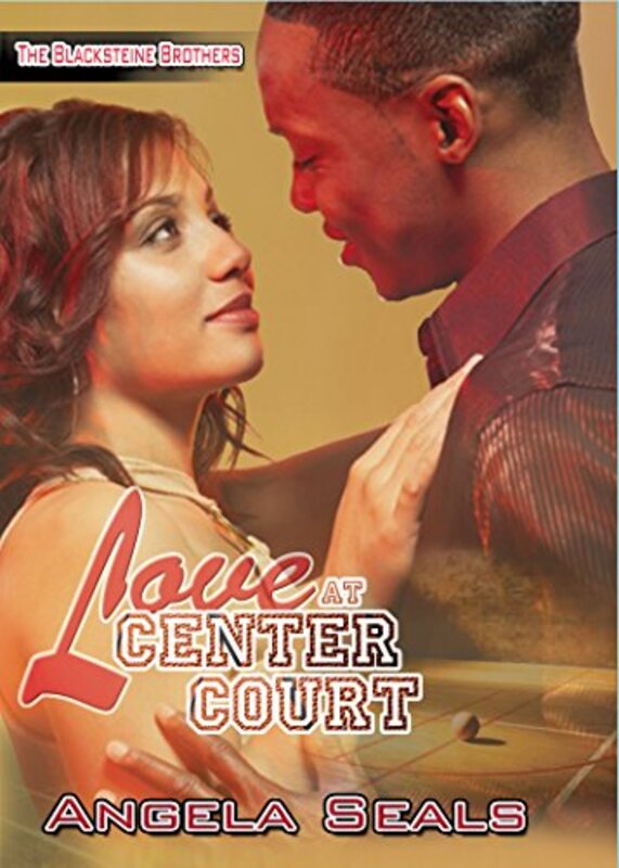 Book cover for "Love at Center Court" by Angela Seals
