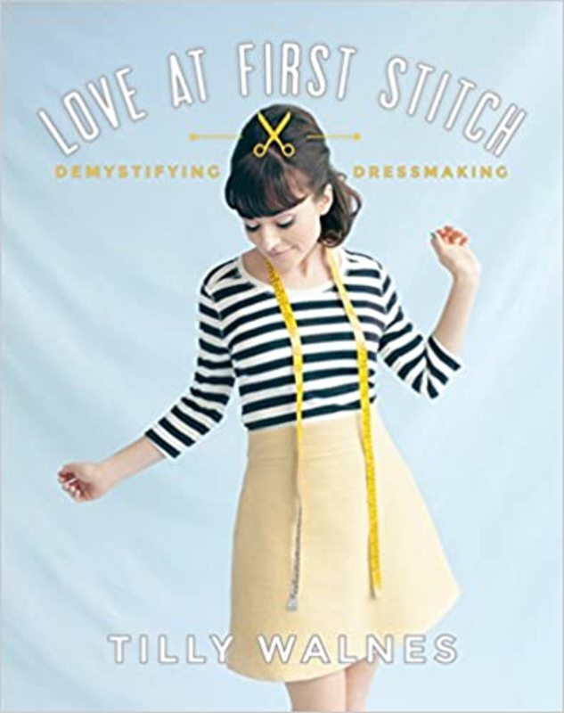Book cover for "Love at First Stitch" by Tilly Walnes
