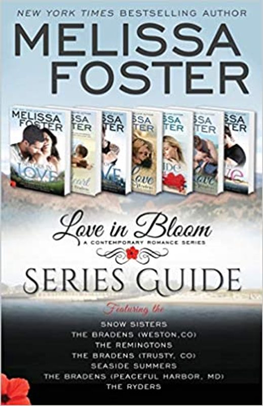 Book cover for "Love in Bloom Series Guide (Black and White)" by Melissa Foster