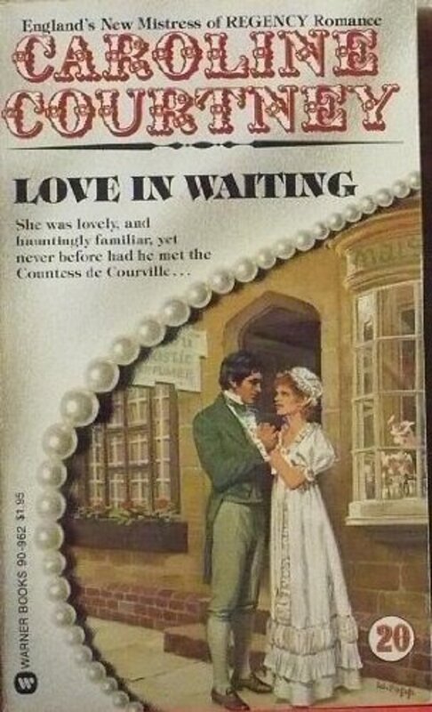 Book cover for "Love in Waiting" by Penny Jordan
