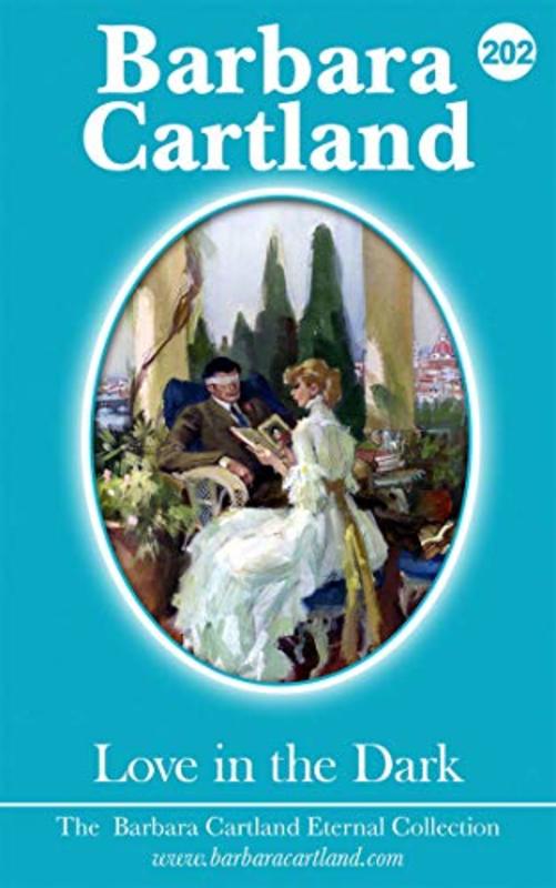 Book cover for "Love in the Dark" by Barbara Cartland