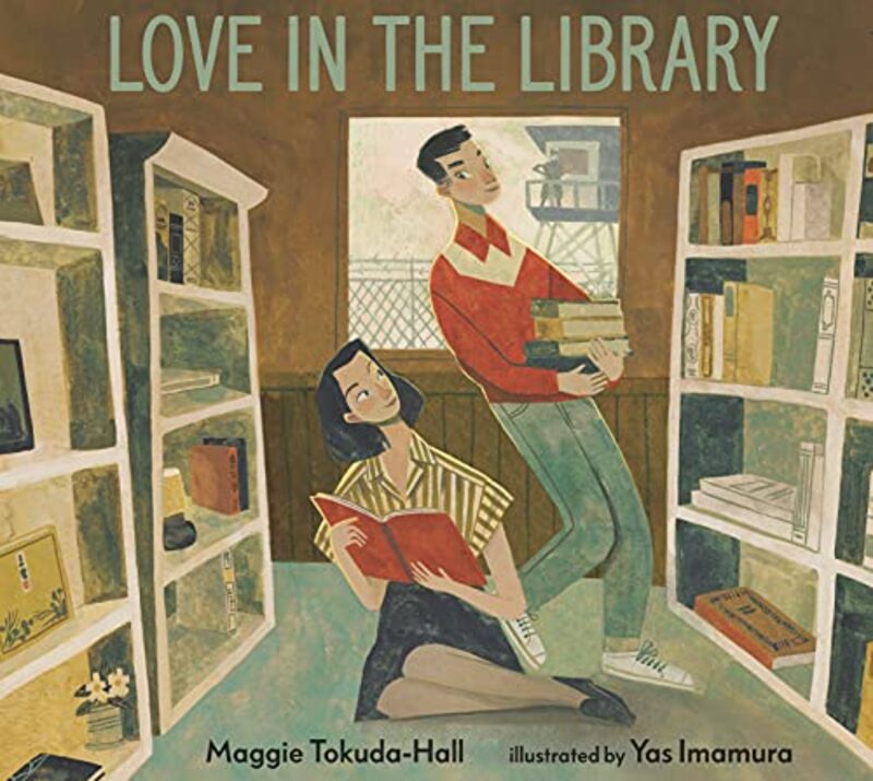 Book cover for "Love in the Library" by Maggie Tokuda Hall