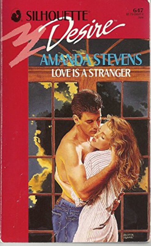 Book cover for "Love is a Stranger" by Amanda Stevens